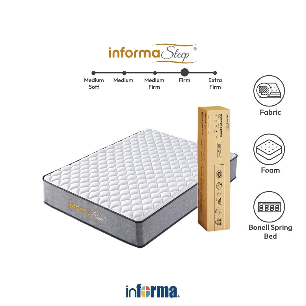 TERLARIS Informa Sleep Conell I I Kasur Bonnel Springbed In Box Mattress Matras Kasur Tidur