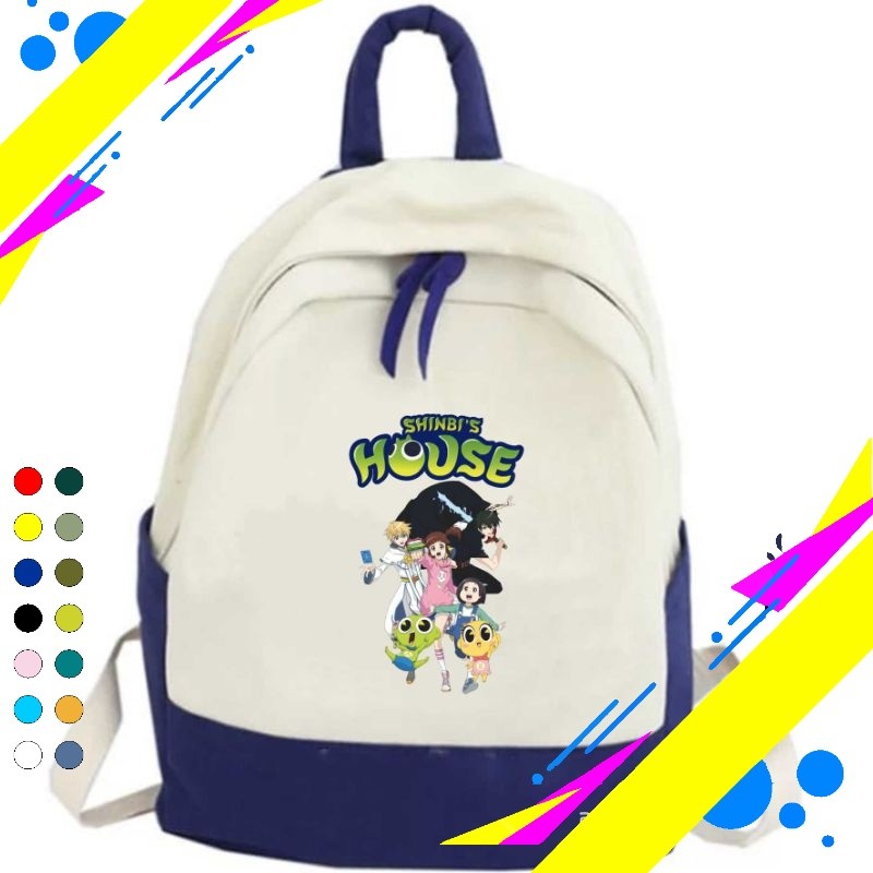 TERBARU Tas Ransel Anak Shinbi House Fashion Kids 03