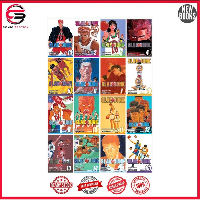 Slam Dunk Manga, 31 Books series (English)