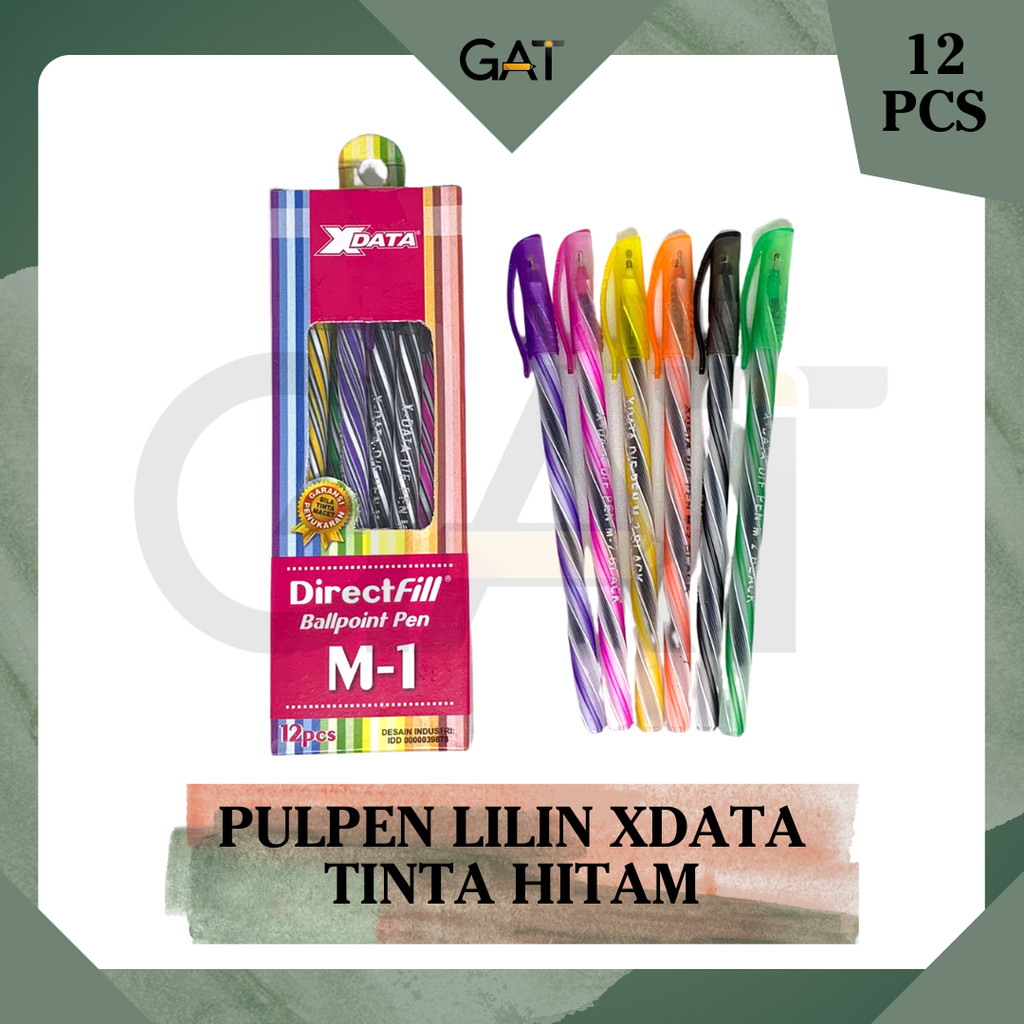 

PULPEN LILIN XDATA M1 BAGUS PER LUSIN