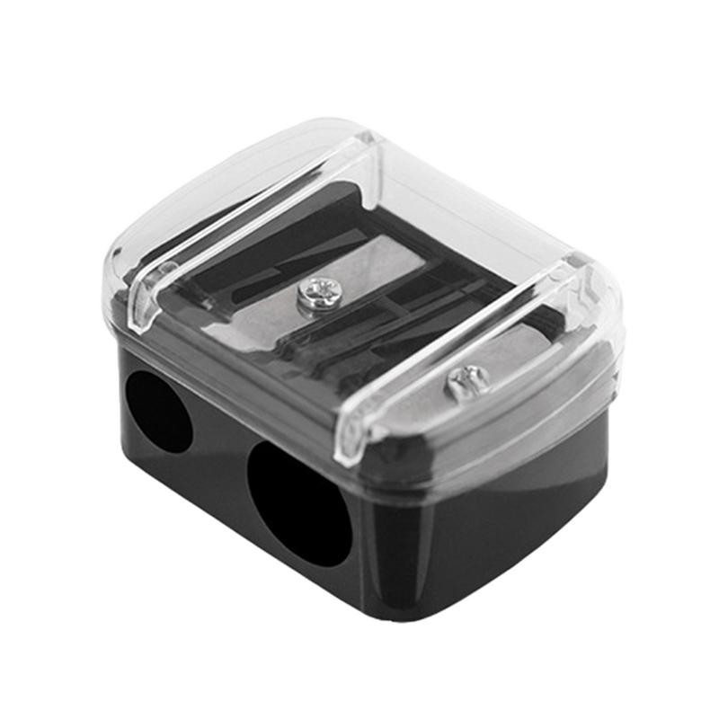 

Manual Pencil Sharpener Manual Safe Pencil Sharper With Dual Holes Portable Multifunctional Sharpening Cutter Stationary