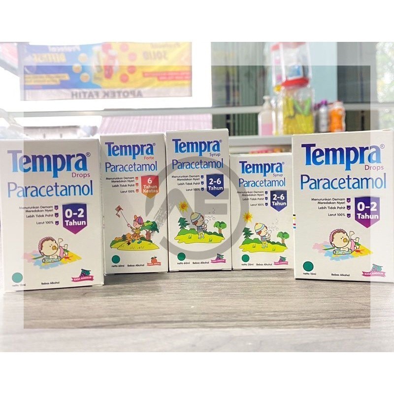 TEMPRA PARACETAMOL ANAK // PENURUN DEMAM PEREDA NYERI KHUSUS ANAK// - CBY