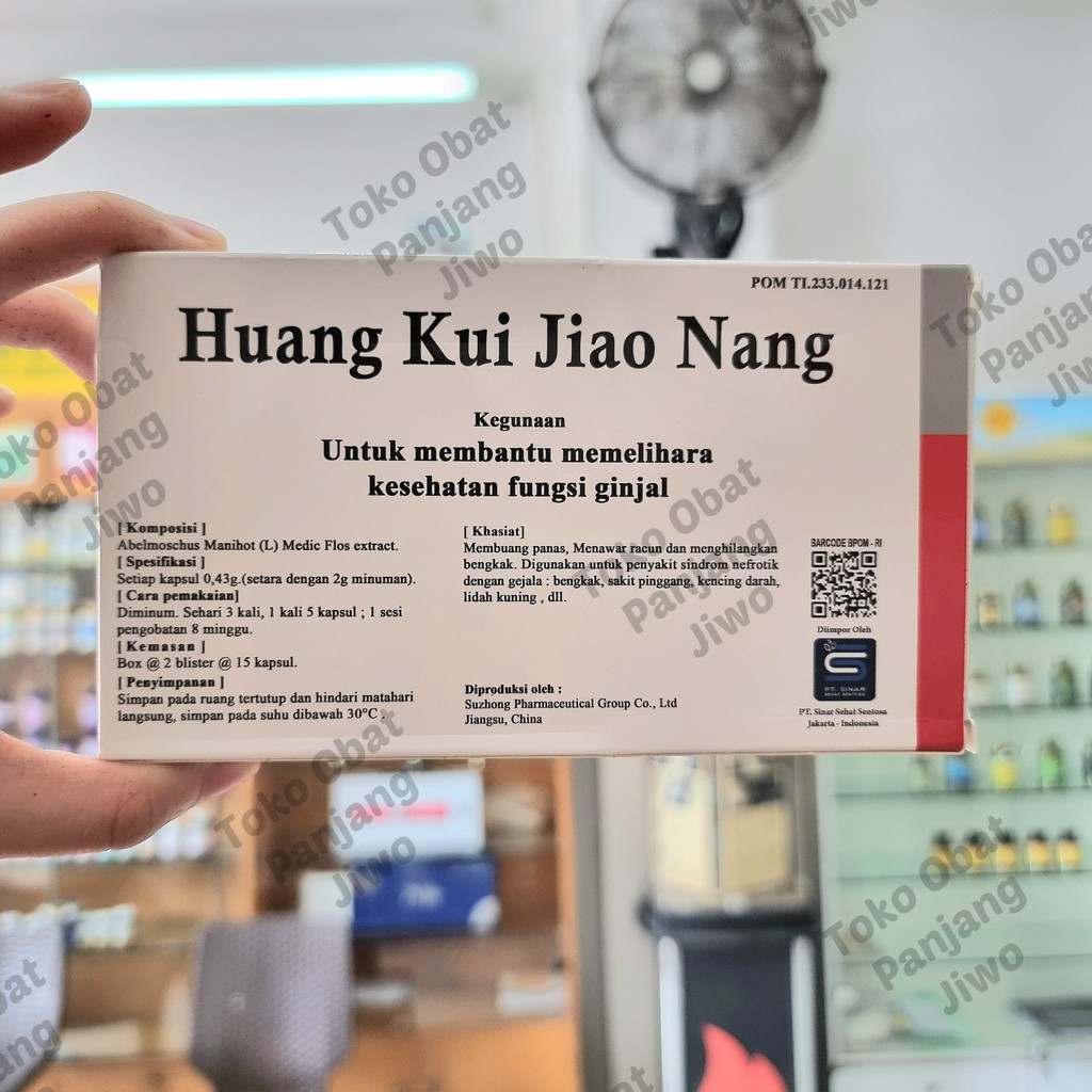 Huang Kui Jiao Nang Untuk Menurunkan Kreatin dan Memelihara Kesehatan Fungsi Ginjal