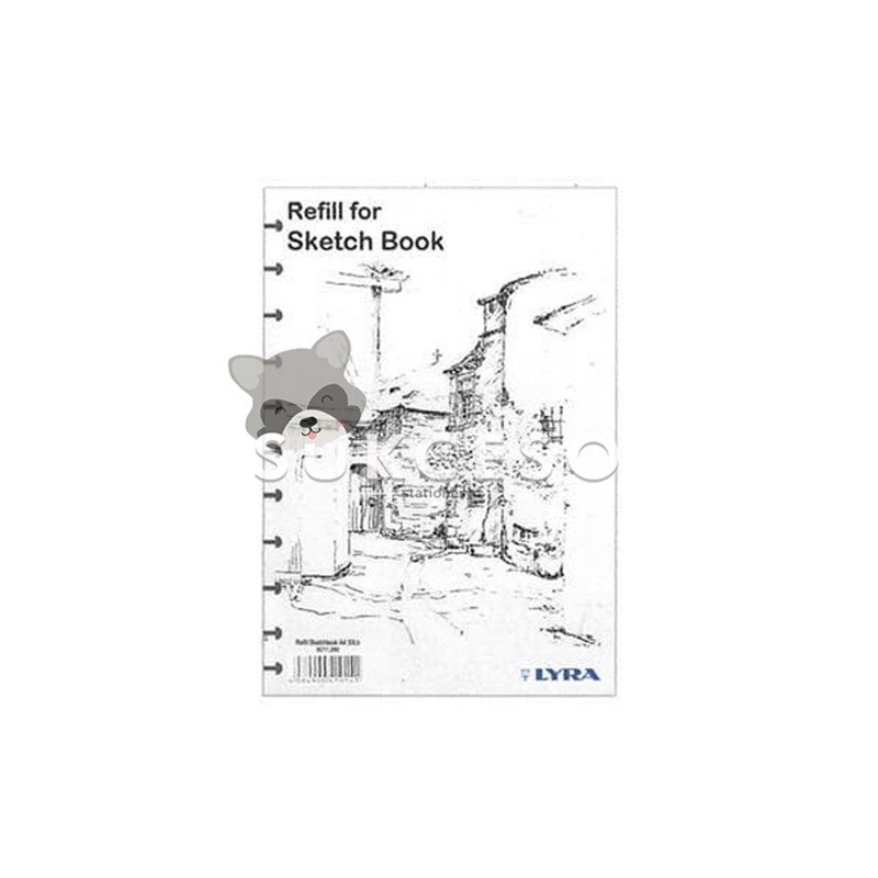 

Lyra Isi Ulang Sketch Book A5 / Refill Buku Sketsa Sketchbook
