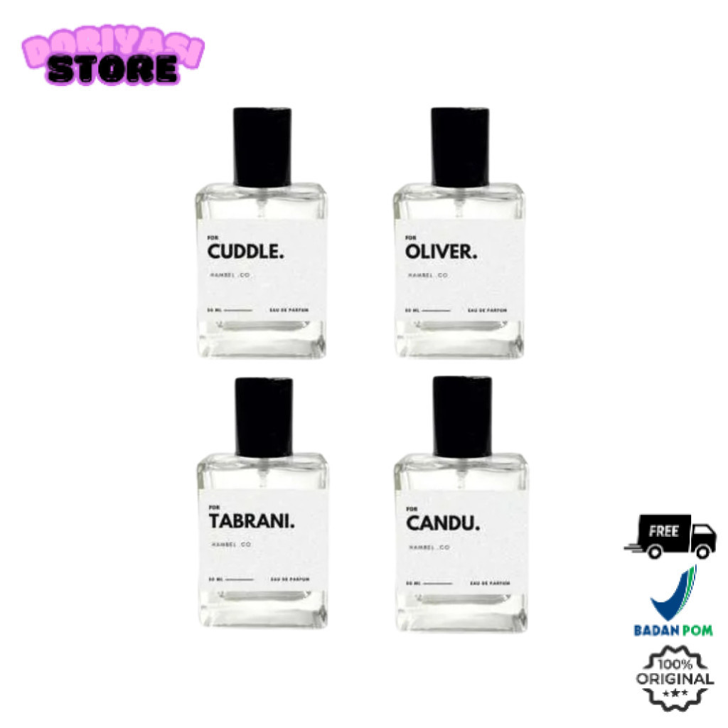 Hambel Co 30ml | 50ml for Cuddle , Oliver , Tabrani , Candu , Me time , Bestie , Staycation Parfum U