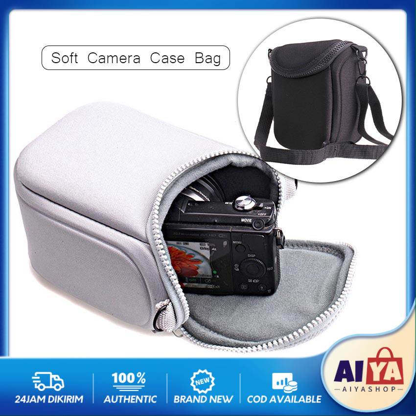 Tas Kamera Mirrorless Canon Eos Sony Fujifilm - Tas Kamera Selempang Kecil