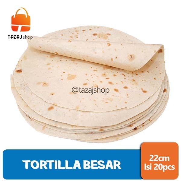 

Yufa Tortilla Besar 22cm Isi 20pcs