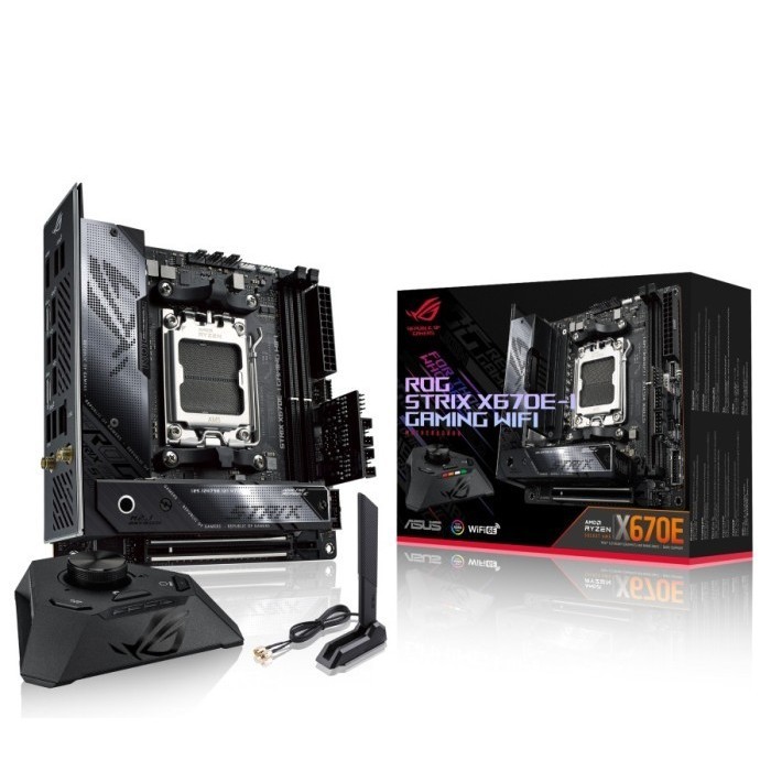 ASUS Motherboard ROG STRIX X670E-i GAMING WIFI - MIN ITX (Socket AM5)