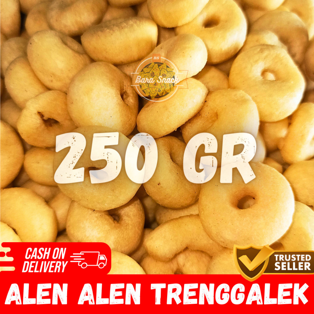 

[ 250gr ] Alen Alen Jadul Asli Trenggalek Gurih & Renyah / Camilan Snack Kiloan Murah