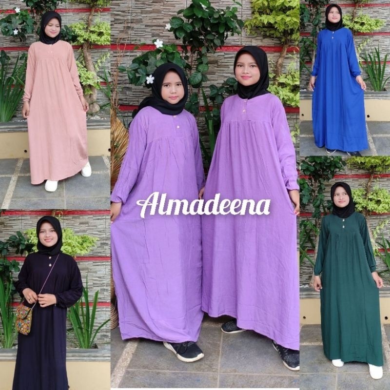GAMIS ANAK NORA REMAJA TANGGUNG ABG RAYON PREMIUM / GAMIS ANAK PEREMPUAN UMUR 7-8-9-10-11-12-13-14-1