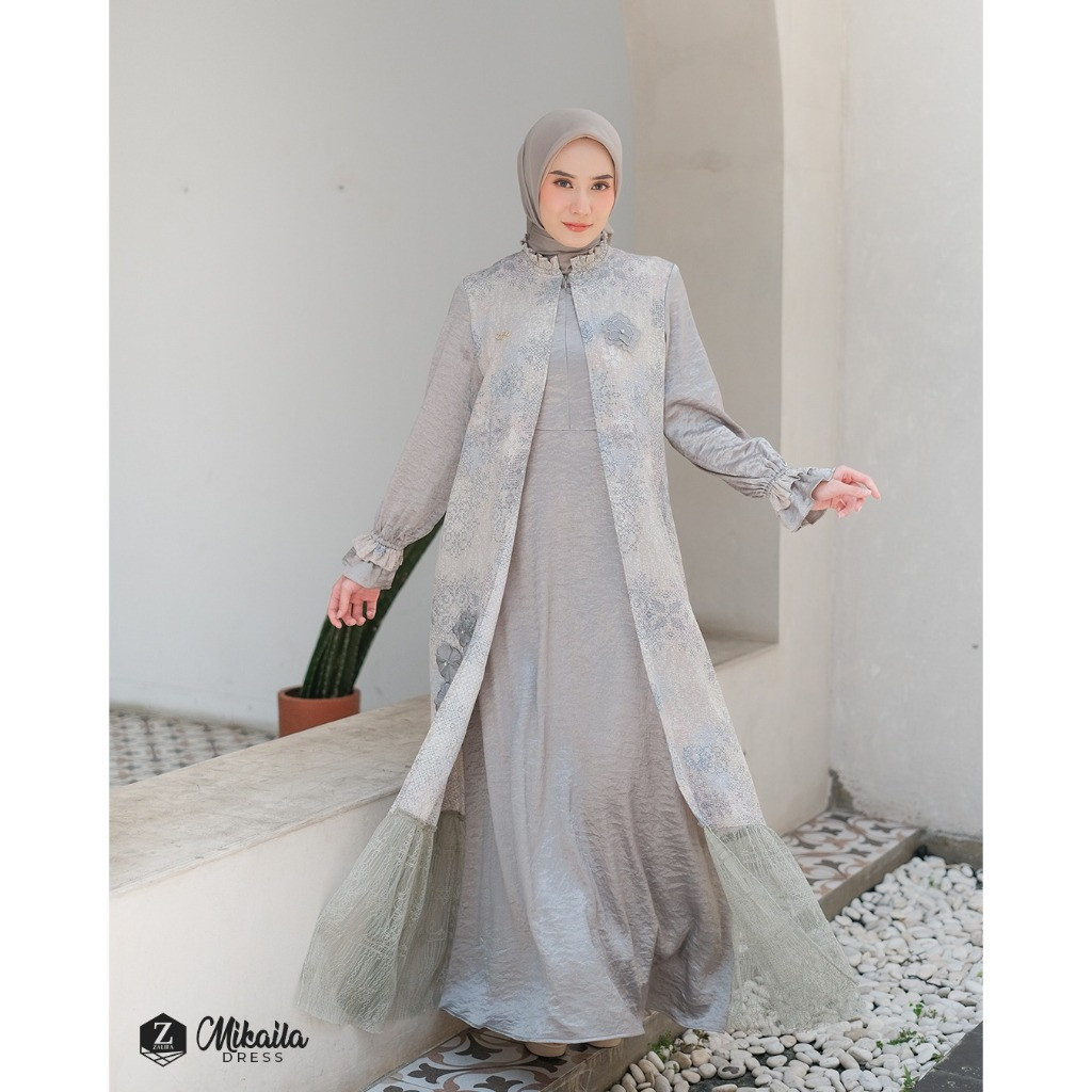 FLASH SALE MIKAILA DRESS MAREMA ZALIFA ORIGINAL SPECIAL EID SERIES 2024