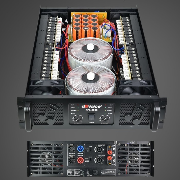 Power DB Voice SPA 8000 / Amplifier DbVoice SPA8000 Class GB Original
