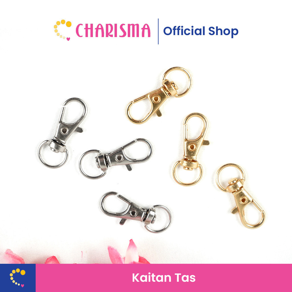 Charisma Kait Tas Besi Best Quality - Cantolan Tas Besi / Pengait Besi Tas / Kaitan Tas Anti Karat