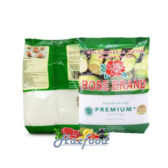 

Gula Kristal Putih Premium Rose Brand 1Kg