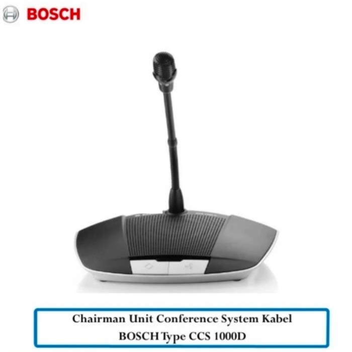 DISTRIBUTOR Chairman Unit Conference System Kabel BOSCH Type CCS 1000D