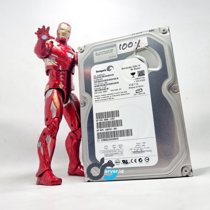 HDD SATA Seagate Barracuda 7200.10 80GB 3.5" ST380815AS