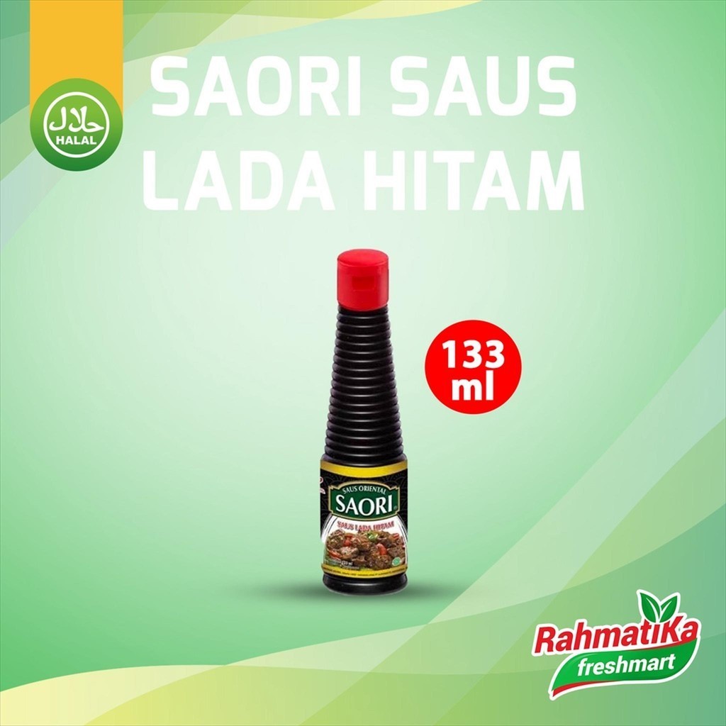 

Saori Saus Lada Hitam 133 ml