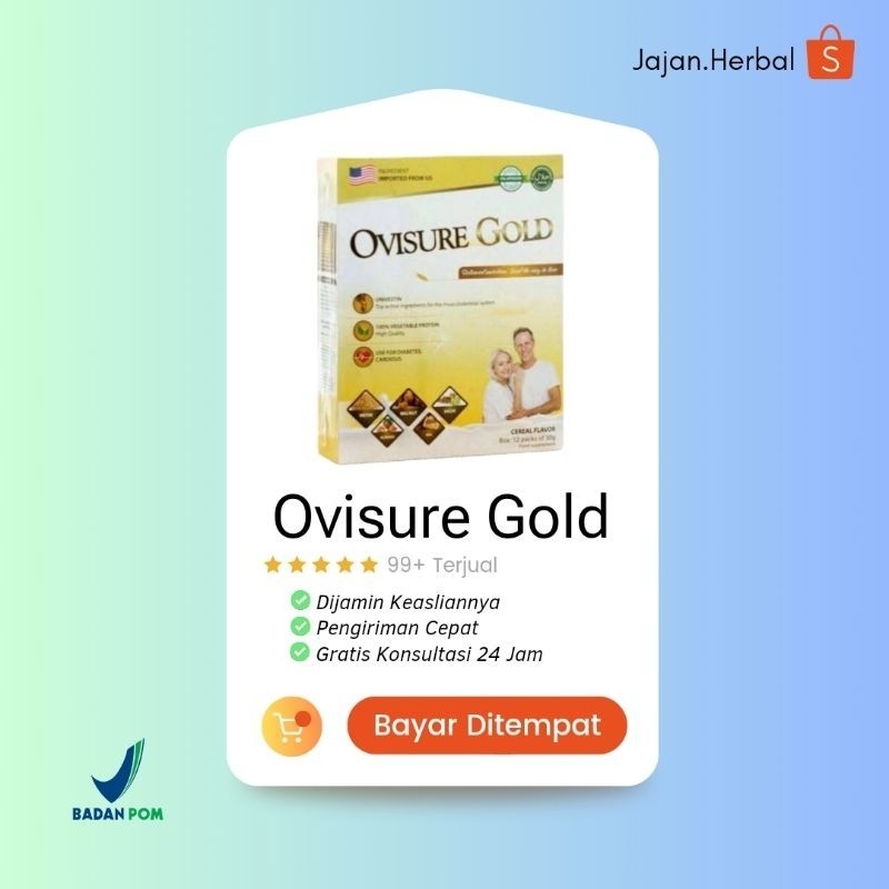 

100% ORIGINAL Ovisure gold USA Susu untuk Tulang Dan Sendi Terbaik