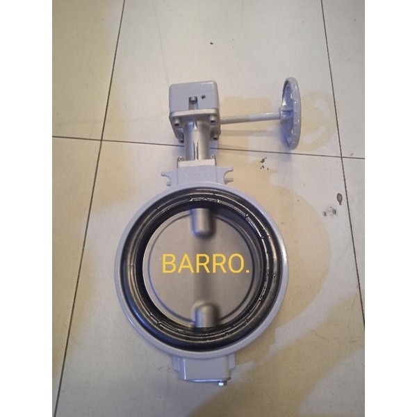 Butterfly valve kitz 8" Inch DN 200 almunium Gear box