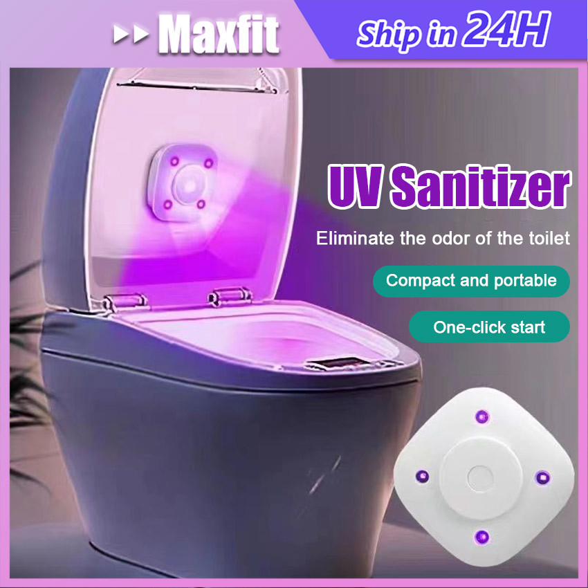 Lampu UV Sterilizer Smart Toilet UV Light Sterilizer Mini Anti Bau Dengan Pengharum Closet Duduk Toi