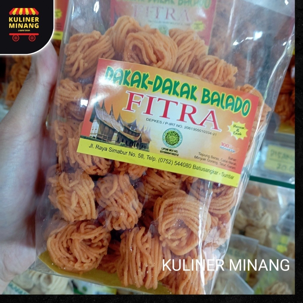 

Dakak dakak balado Cemilan Khas Kuliner Minang