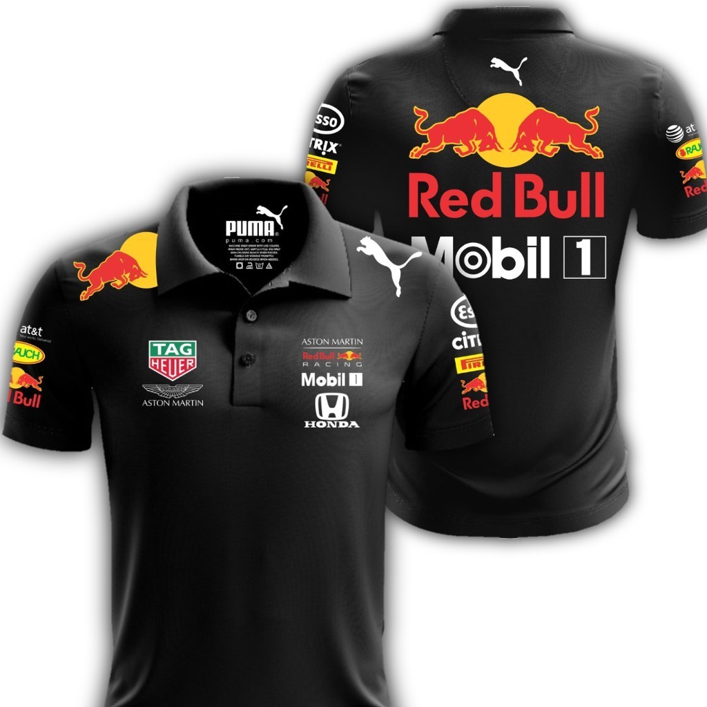 ⭐️⭐️⭐️⭐️⭐️POLO LOGOMIX Hot Selling- F1 2020 Red Bull Aston Martin Honda Racing Team Mens Big Size Sh