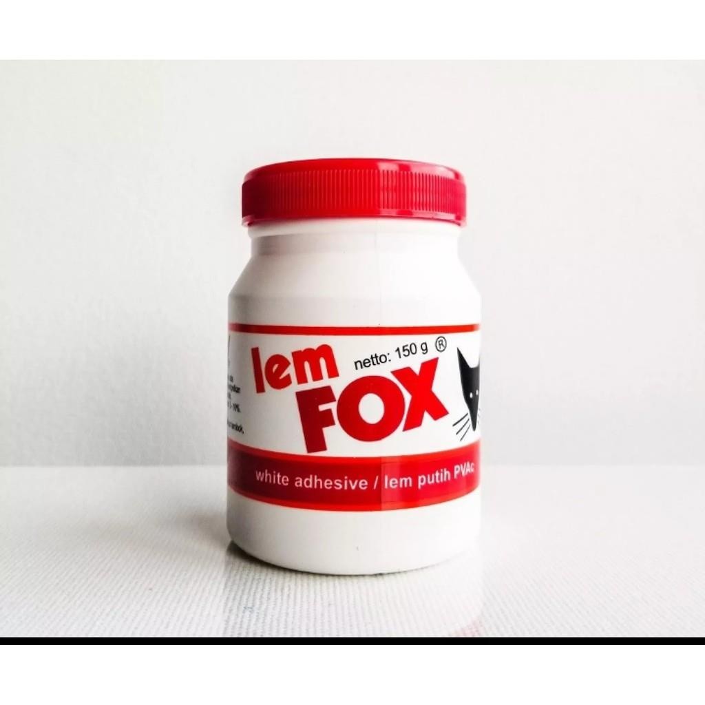 [RP] Lem Fox Putih 150g Lem Fox Super Lem Putih PVAc Lem Kayu Lem Plamur