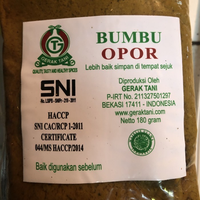 

Promo Terbatas - sukron_86 Bumbu Gerak Tani Opor 180gr