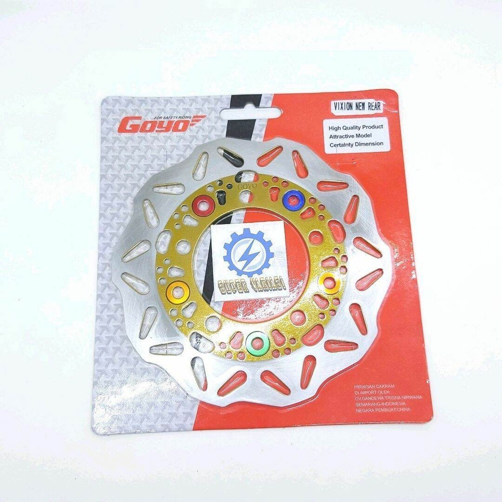 piringan gerigi belakang vixion , cakram belakang vixion