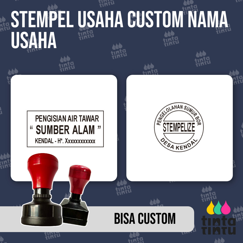 

Stempel Usaha / Bisnis Custom Nama Usaha