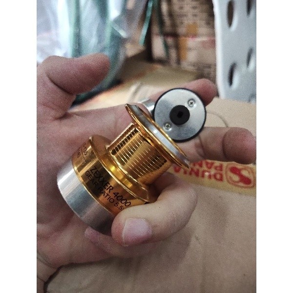 part reel spool set tutup spool hinomiya ukuran 4000 gold