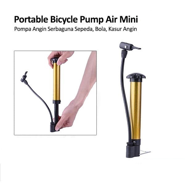 Pompa Sepeda Motor Ban Speeds Kecil / Sedang