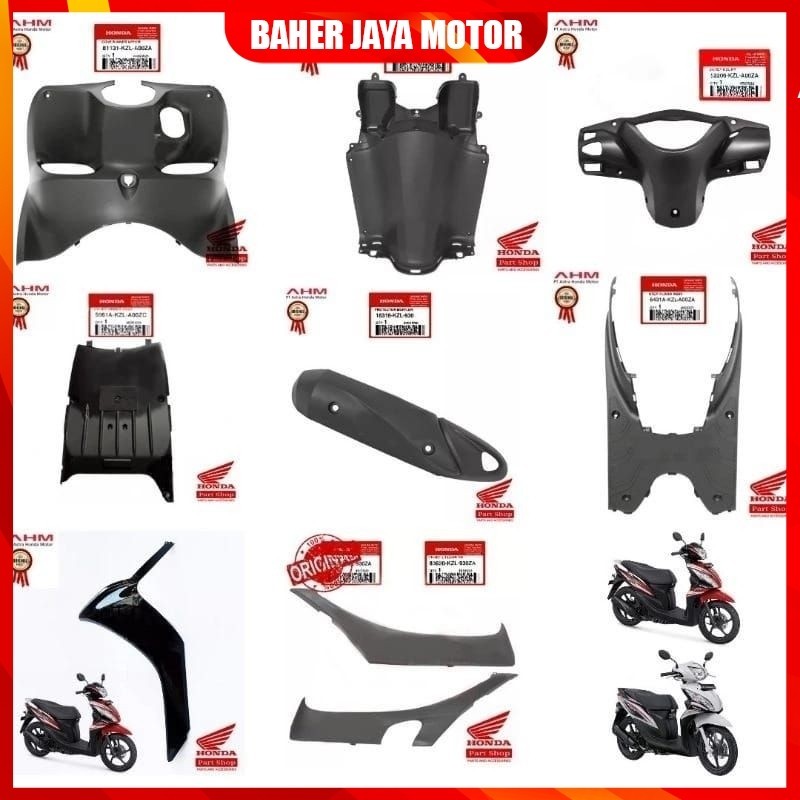 Dek Bawah L R Kiri Kanan Paket body kasar Honda Spacy Karbu Spacy FI Original