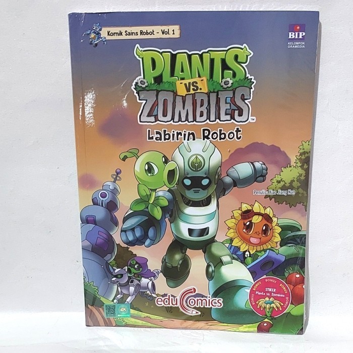 Terlaris ✨ -buku plants vs zombies/pvz/plants and zombie/educomic sains - misteri