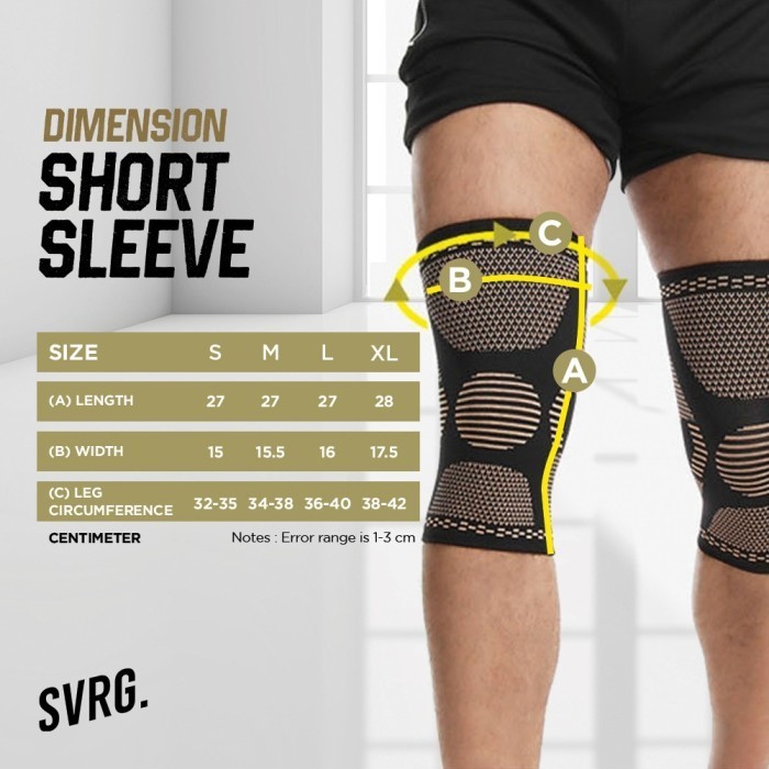 HL8768~[Best Seller] pipit_id1 SVRG. Patella Knee Support Bracer Single & Double Wrap - Deker Lutut 