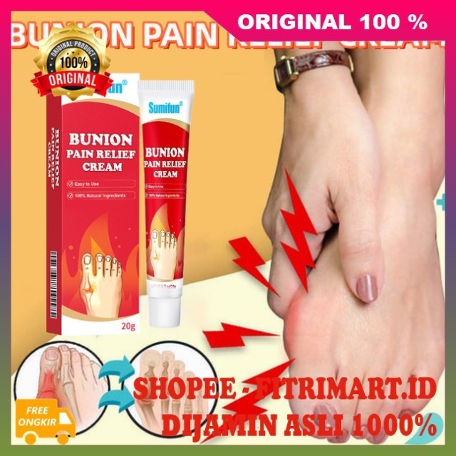 Salep BUNION Pereda Sakit Nyeri Sendi Salep Rematik - BUNION Pain Relief Cream Obat Rematik Nyeri Se