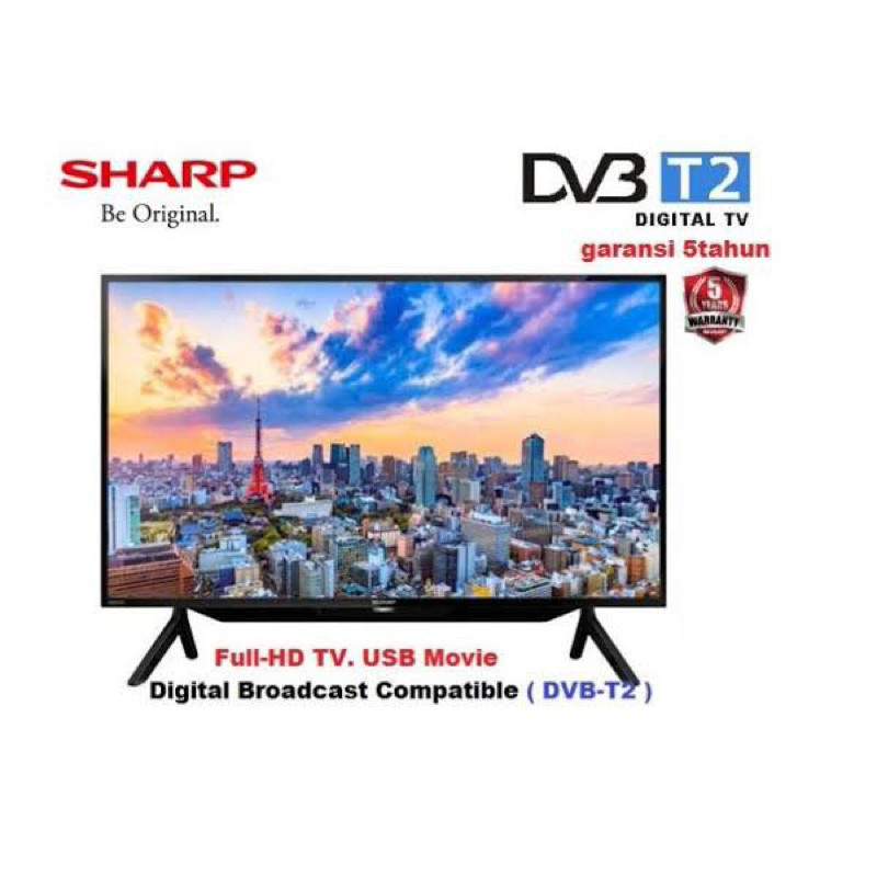 TV LED SHARP 42 INCH DIGITAL 42DD1I TV SHARP ANDROID TV 42 INCH (42EG) GARANSI RESMI 5THN
