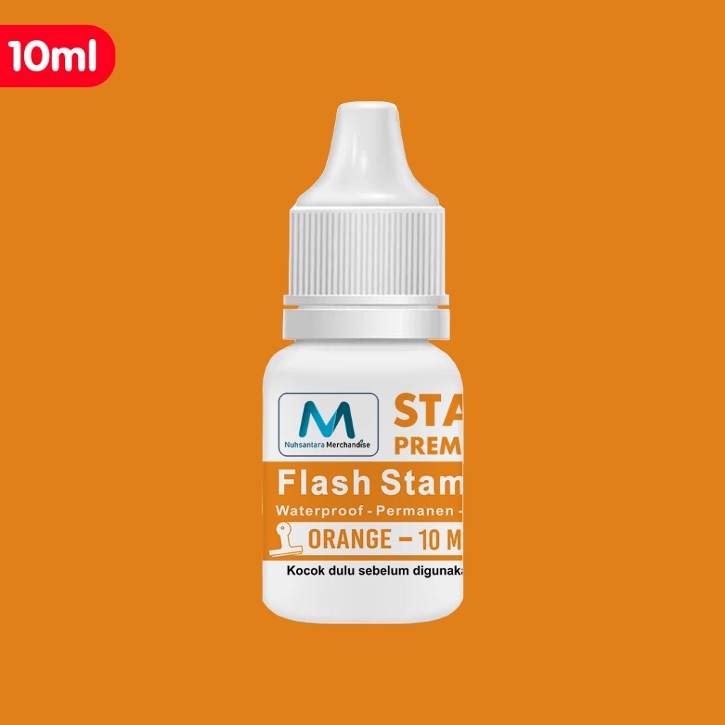 

Promo TINTA STEMPEL FLASH 10ML WARNA ORANGE