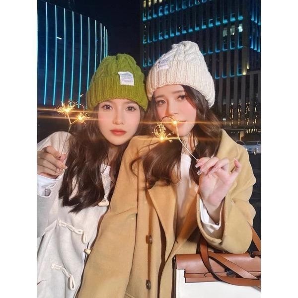 Dni Kupluk Rajut Musim Dingin Tebal Kupluk Pompom Winter Qualitas Import Topi Beanie Wanita & Pria