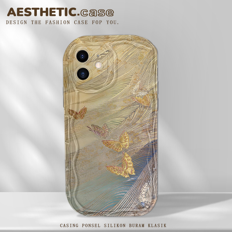 Aesthetic unik dan lucu cewek softcase silikon android for oppo a16 a15 a9 a7 a5 a12 a16s a31 a93 a1