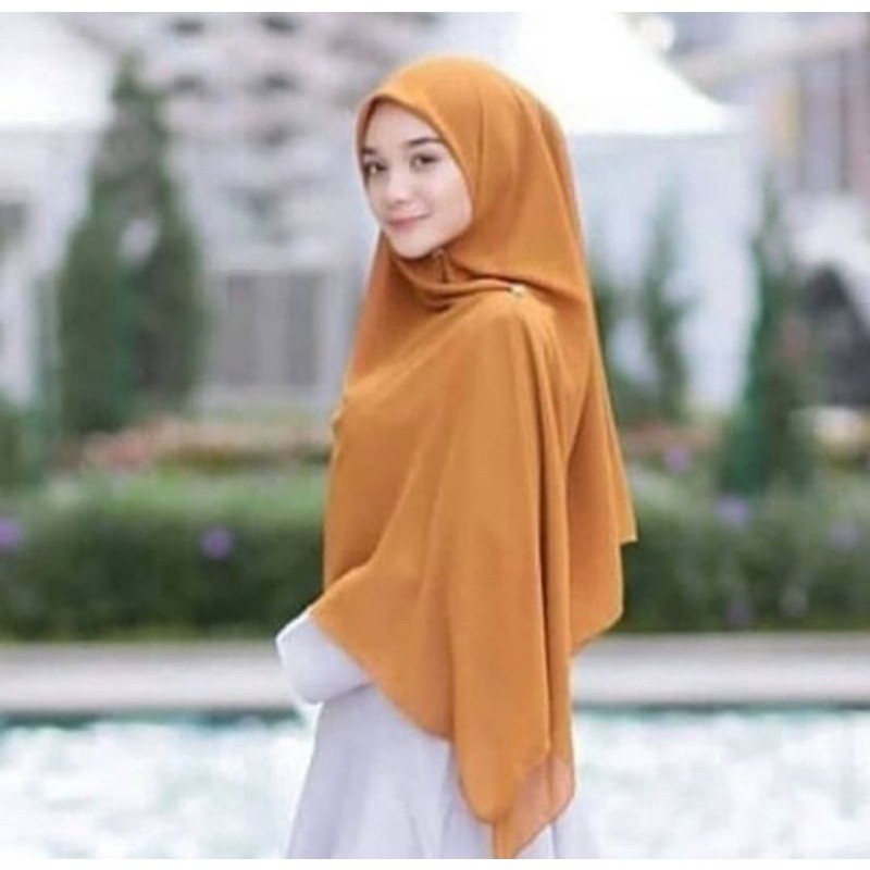 HIJAB PASMINA POLOS CERUTI BABIDOLL PANJANG 200X75CM KERUDUNG PASMINA TERMURAH/JILBAB PASHMINA