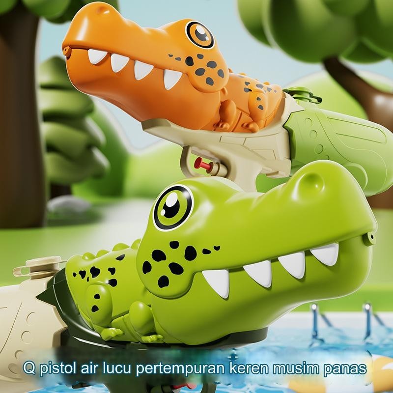 Pistol Air Mainan/Mainan Anak-anak 6-12 Pistol Air Besar Buaya Pistol Air Grosir Manusia Luar Angkas
