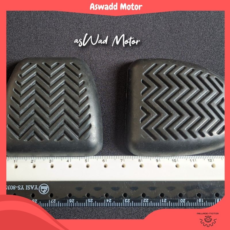 KARET PEDAL REM KOPLING GAS AVANZA CARRY ANTI SLIP / KARET PEDAL REM MOBIL AVANZA / KARET PEDAL KOPL