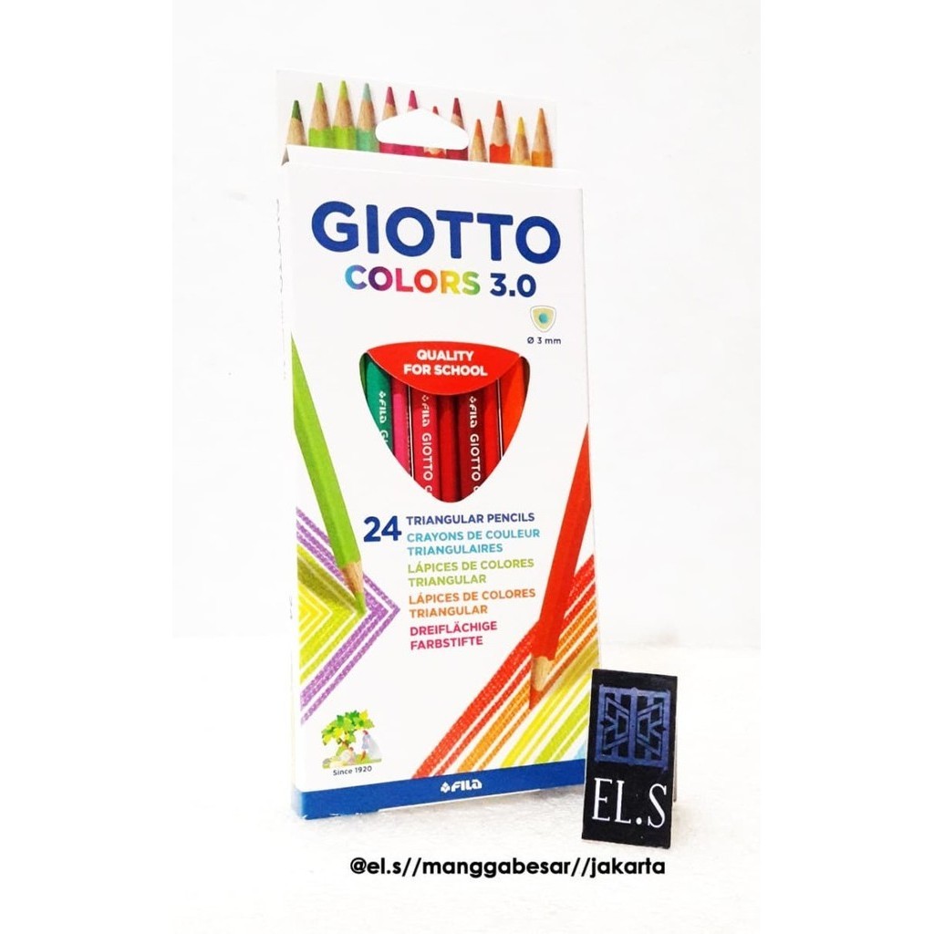

✨LARIS✨ -Giotto Colors 3.0 - 24 Warna ( Pensil warna )