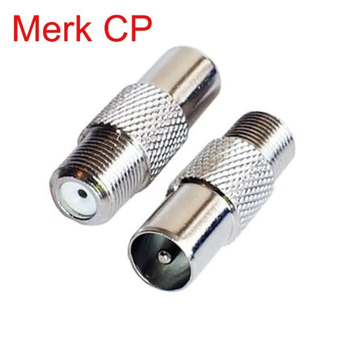 LG09 JACK ANTENA TV male TO CONECTOR DRAT - jek antena cowo drat merk CP