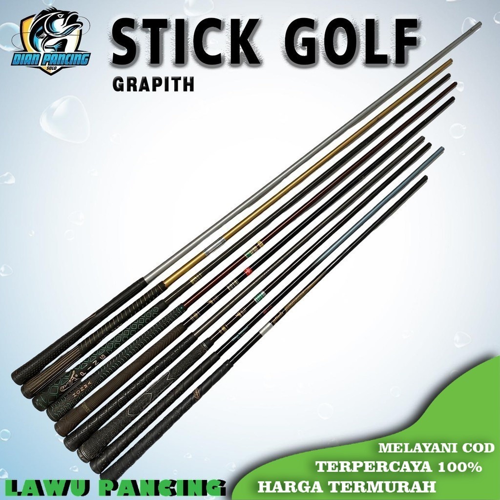 STICK GOLF ASLI BAHAN PANCING BESUTAN RINGAN