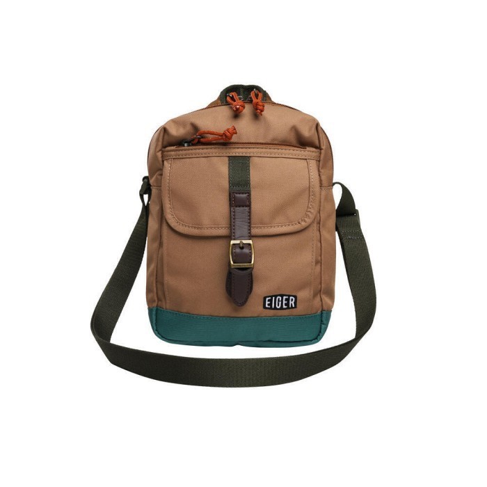 EIGER TAS SELEMPANG WANITA VOYAGER TRAVEL POUCH - Khaki
