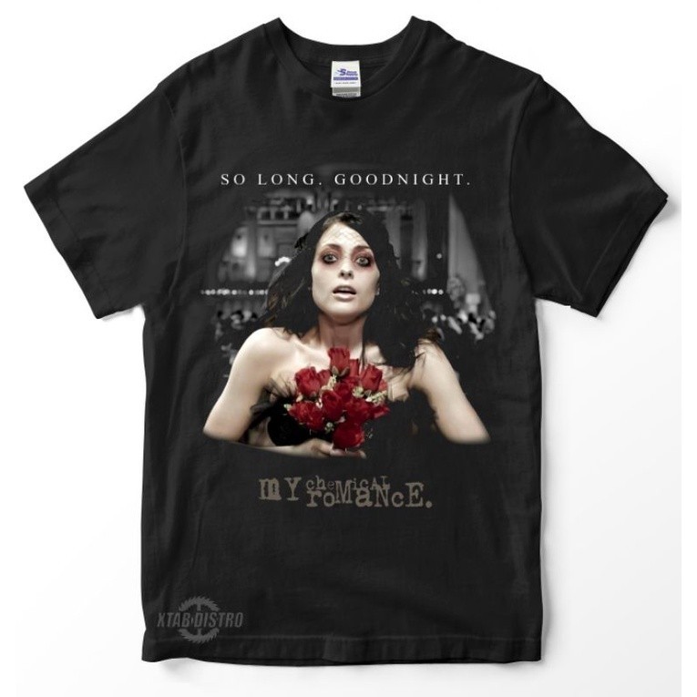 kaos MY CHEMICAL ROMANCE 2 HELENA Premium Tshirt mcr kaos band emo pop punk melodic korn saosin