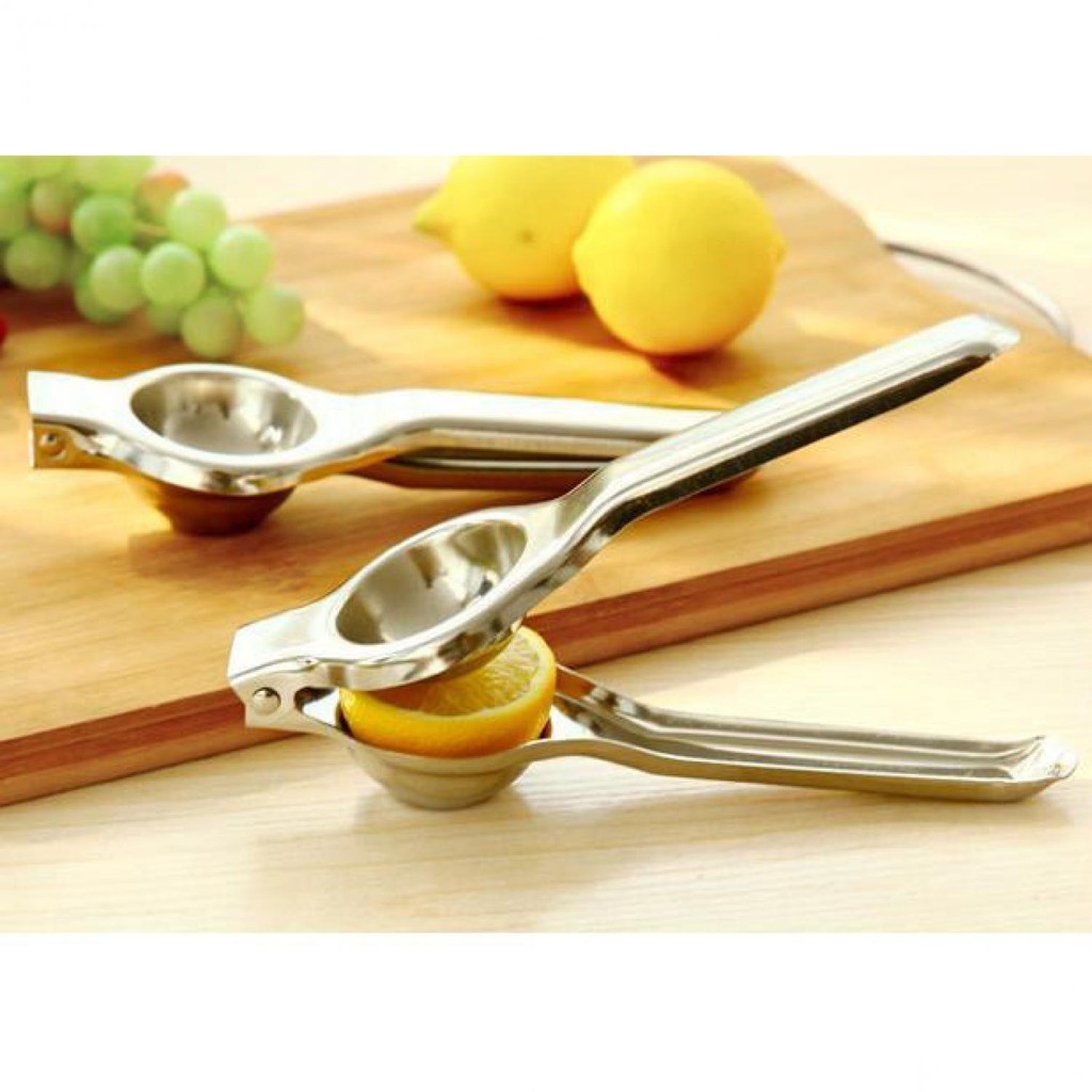 Alat Peras Jeruk Lemon Klip Pemeras Ditekan Stainless Steel|  Perasan Jeruk Lemon Buah|Alat Pemeras 