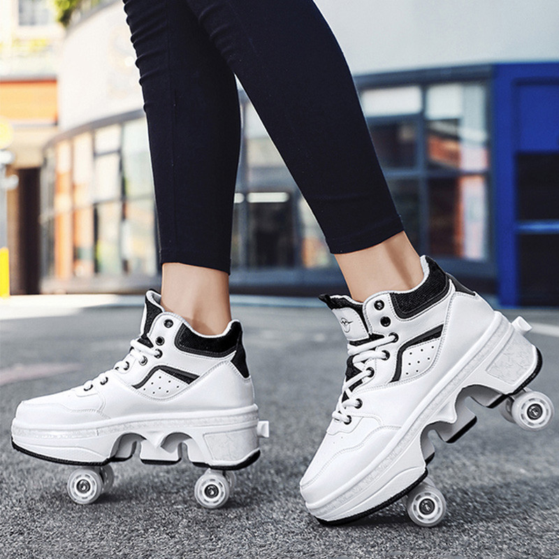 Sepatu Roller Skate untuk Pria Wanita Anak Laki-laki Perempuan Anak-anak 2022 Sneakers Olahraga Kasu